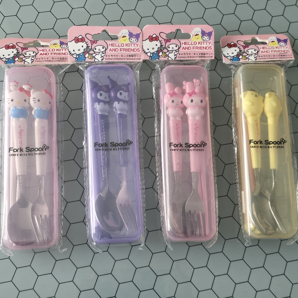 Fork, Spoon, & Chopsticks Set